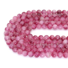 Load image into Gallery viewer, Pink/Blue/Orange Jade Round Smooth Beads, Sku#U2211