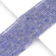 Load image into Gallery viewer, 2x3mm Genuine Tanzanite Faceted Rondelle Beads, Sku#U1699