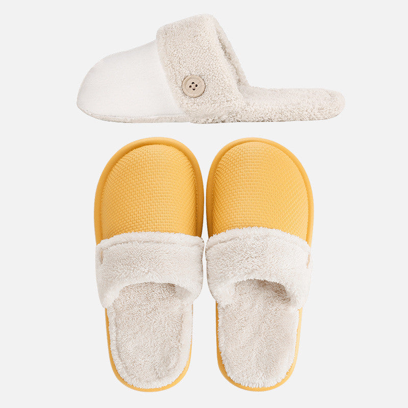 Unisex EVA Removable Liner Indoor Slippers | Non-Slip Warm House Shoes