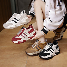Load image into Gallery viewer, Women's Thick Sole Running Sneakers - Casual Platform Sneakers with Height Enhancement