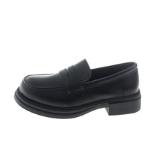 Load image into Gallery viewer, Women's Vintage Preppy Leather Casual Shoes - Round Toe Platform Shoes