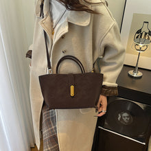 Load image into Gallery viewer, Retro High-Capacity Minimalist Suede-Style Tote Bag | Women's Everyday Shoulder Bag