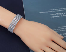 Load image into Gallery viewer, CZ Buckle Bracelet, Sku#B166