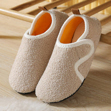 Load image into Gallery viewer, Unisex Indoor Slip-Resistant Thick-Soled Sock Boots | Warm Fleece Velcro Slippers