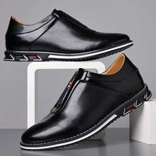 Load image into Gallery viewer, Men's Slip-On Casual Leather Shoes | Wax PU Upper | Round Toe | Sizes EU 39–48