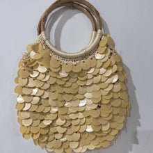 Load image into Gallery viewer, New High-End Handmade Natural Sequin Handbag For Women