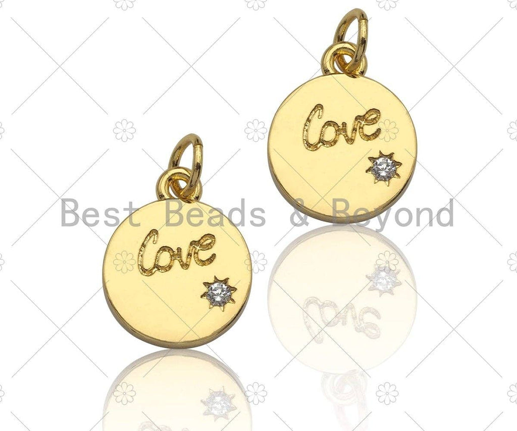 LOVE, Coin Charms, sku#LK119