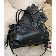 Load image into Gallery viewer, Vintage Biker Underarm Bag for Women - High Capacity PU Leather Crossbody