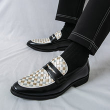 Load image into Gallery viewer, Men's Pointed-Toe Leather Dress Shoes - Business Casual Formal Footwear