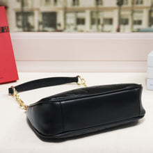 Load image into Gallery viewer, Embossed Letter Crossbody Bag - Women's PU Leather Shoulder Bag with Adjustable Strap
