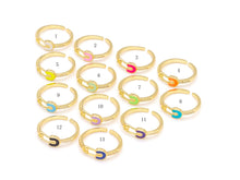 Load image into Gallery viewer, Enamel Safety Pin Adjustable Ring,X280