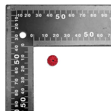 Load image into Gallery viewer, Blue Red Rhidium Stone Round Ball Beads, Sku#FH228