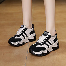 Load image into Gallery viewer, Women's Thick Sole Running Sneakers - Casual Platform Sneakers with Height Enhancement