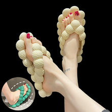 Load image into Gallery viewer, Women's Bubble Slide Sandals | PVC Flat Open-Toe Beach Flip-Flops