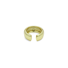 Load image into Gallery viewer, Black Clear Leopard Print Patten Adjustable Ring, Sku#A313