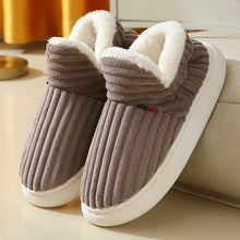 Load image into Gallery viewer, Winter Plush Home Slippers Indoor Outdoor Garden Shoes