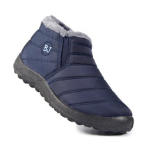 Load image into Gallery viewer, Warm Padded Slip-On Ankle Boots
