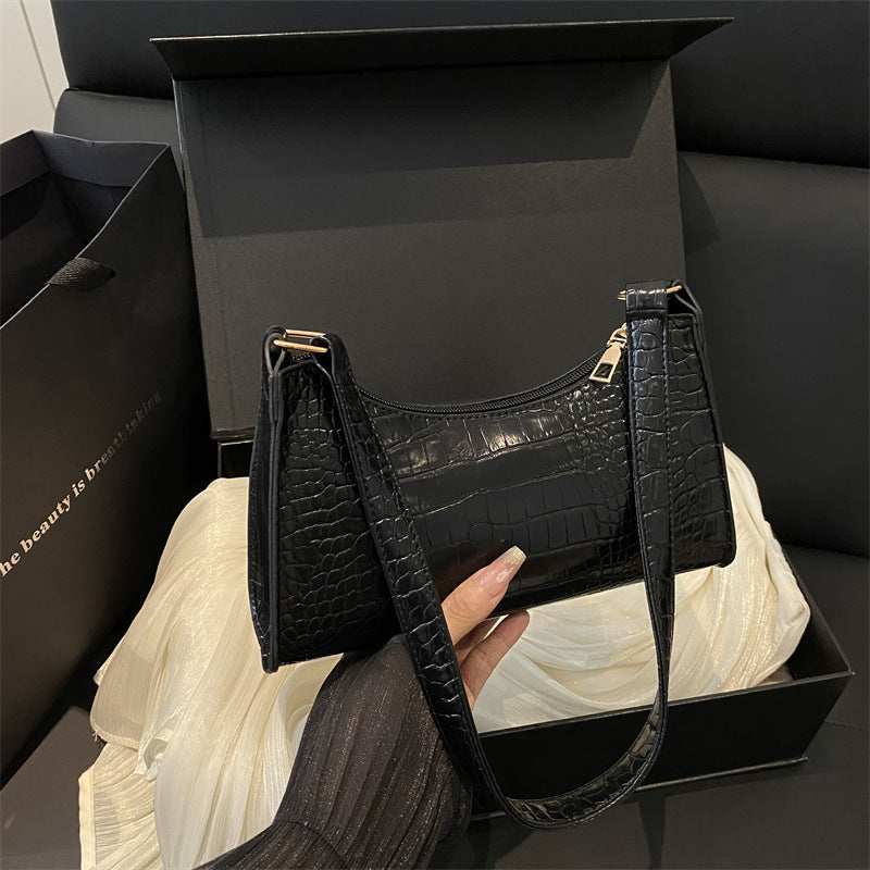 Women's Minimalist Tote Bag & Shoulder Bag | French-Style PU Leather Handbag