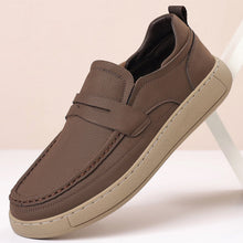 Load image into Gallery viewer, Men's Casual Slip-On Leather Shoes