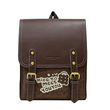 Load image into Gallery viewer, Simple Western-style High-quality Large-capacity Commuter And Street-ready Backpack