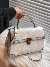 Load image into Gallery viewer, Large-Capacity Women's Handbag – Crocodile Pattern PU Leather Purse