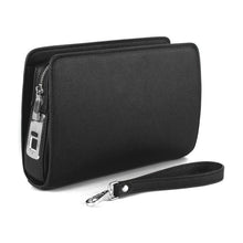 Load image into Gallery viewer, Men's Smart Fingerprint-Proof PU Leather Clutch Bag – Urban Minimalist Wallet Clutch