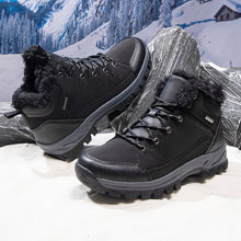 Load image into Gallery viewer, Men's Plus-Size High-Top Fleece-Lined Thermal Shoes | Warm Winter Cotton Sneakers