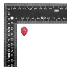 Load image into Gallery viewer, Red Enamel Strawberry Charm Pendant,Sku#LK1227