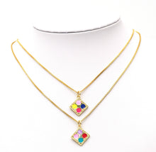 Load image into Gallery viewer, Enamel Dot Charm, Sku#F1458