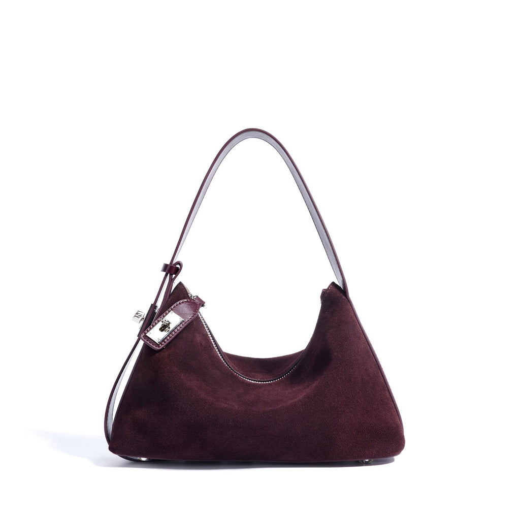 Soft Leather Dumpling Shoulder Bag - Urban Minimalist Commuter Handbag for Women
