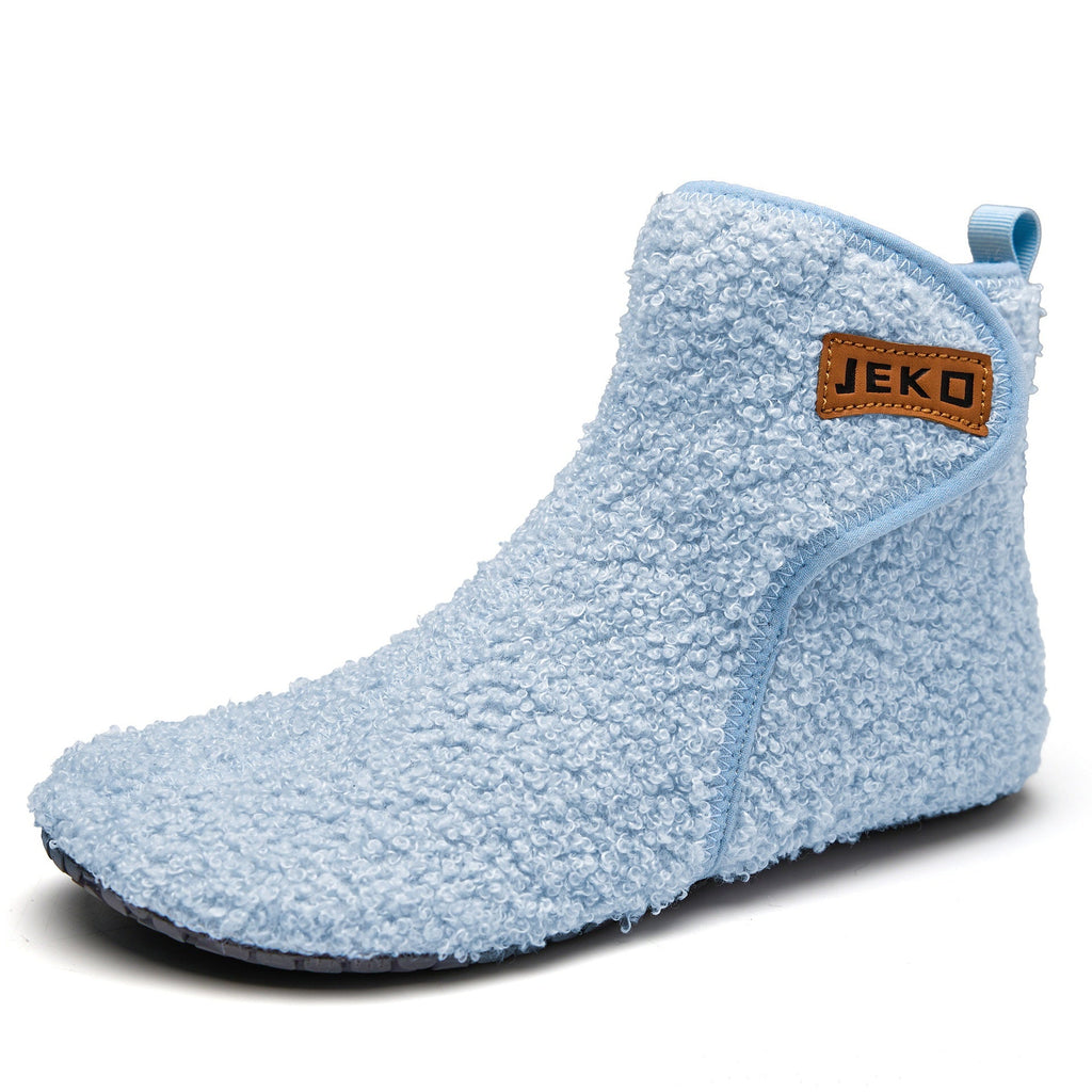 Women's Non-Slip Indoor Snow Boots | Warm Fleece-Lined Home Slippers