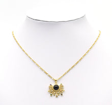 Load image into Gallery viewer, CZ Black Onyx Sunshine Charm, Sku#LK648