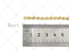 Load image into Gallery viewer, 18K Gold/Silver 4mm Solid Lantern Style Chain by yard SKU#67
