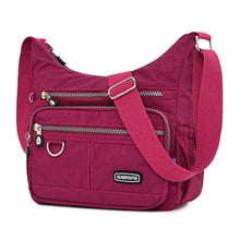 Load image into Gallery viewer, Nylon Womens Water-resistant Crossbody Bag