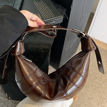 Load image into Gallery viewer, Dumpling Crossbody Bag - Retro PU Leather Shoulder Bag for Women | Sarah Express