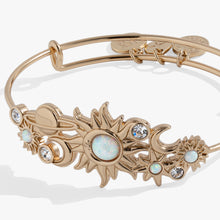 Load image into Gallery viewer, Celestial In-Line Bangle