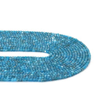 Load image into Gallery viewer, Genuine Blue Apatite Faceted Cube Beads, 2.5mm, Sku#U1527