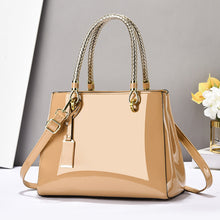 Load image into Gallery viewer, Fashionable Patent Leather Glossy Handbag Large-Capacity Casual Shoulder Crossbody Bag