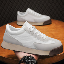 Load image into Gallery viewer, Men's Retro Running Shoes - Thick Sole Height Increase Sneakers | Breathable Mesh Athletic Shoes