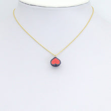 Load image into Gallery viewer, Enamel Gold Half Fig Charm Pendant,Sku#LK1246