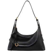 Load image into Gallery viewer, Women's Genuine Leather Underarm Shoulder Bag – Large Capacity Full-Grain Cowhide