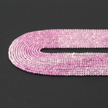 Load image into Gallery viewer, Pink Cat's Eye Round Faceted Beads, Sku#U1758