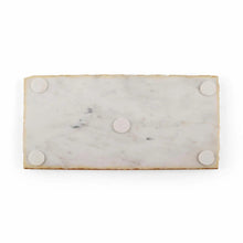 Load image into Gallery viewer, Chateau Marble Gold Foil Serving Board