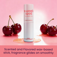 Load image into Gallery viewer, Cherry Bombshell Sweet Spot Flavored Solid Stick Based Fragrance