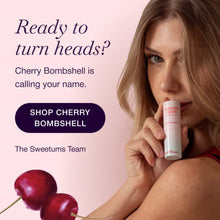 Load image into Gallery viewer, Cherry Bombshell Sweet Spot Flavored Solid Stick Based Fragrance