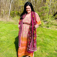Load image into Gallery viewer, Chiffon Phulkari Scarf