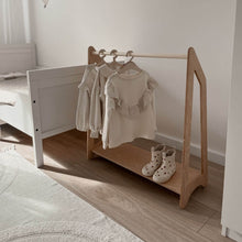 Load image into Gallery viewer, Wooden Clothing Rack