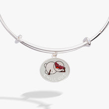 Load image into Gallery viewer, Snowman ‘Chill Out’ Charm Bangle