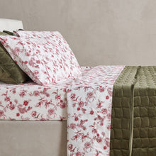 Load image into Gallery viewer, Watercolor Floral Sheet Set - Delia Collection