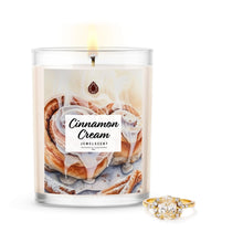 Load image into Gallery viewer, Cinnamon Cream 18oz Mystery Jewelry Candle